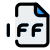 Audio Interchange File Format IFF is a file format designed to store audio data icon