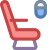 Asiento de vuelo icon