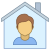 Person at Home icon