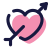 Heart With Arrow icon