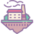fábrica de ilha flutuante icon