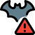 Bat Warning icon