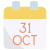 31 October icon