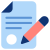 Writing icon