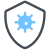 escudo contra coronavírus icon