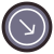 Circled Down Right icon