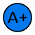 A+ icon
