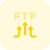 FTP application for data uploading from multiple sources icon