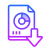 グラフレポートをダウンロード icon