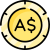 Dólar australiano icon