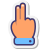 dos dedos-piel-tipo-1 icon