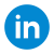 LinkedIn im Kreis icon
