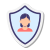 Security User Female icon