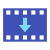 ビデオダウンロード icon