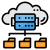 Cloud Database icon