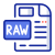 raw file icon