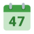 Календарная неделя 47 icon