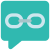 messages-liés-externes-et-communication-plat-plat-juicy-fish icon