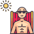 外部-日焼け-夏-グーフィー-カラー-ケリスメーカー icon
