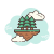 Schwimmender Inselwald icon