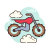 먼지 자전거 icon