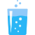 agua con gas icon