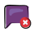 Delete Message icon