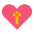 Heart Cross icon