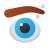 Augenbrauen-Piercing icon