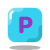 Pキー icon