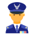 空軍司令官男性スキン タイプ 2 icon