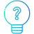 Externe-Lampe-häufig gestellte-Fragen-FAQ-Bearicons-Gradient-Bearicons icon