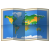carte-du-monde-emoji icon