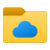 cartella cloud icon
