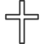 Cross icon