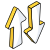 Opposite Direction Arrows icon