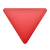 emoji con triangolo rosso puntato verso il basso icon