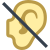 Senza udito icon