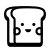 Kawaii-Brot icon