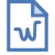 Word File icon