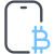 bitcoin-teléfono inteligente icon