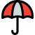 ombrello-esterno-come-copertura-assicurativa-layout-logotipo-riempito-tal-revivo icon