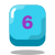 6 Key icon