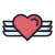 Heart with Wings icon