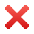 cross-mark-emoji icon