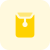 Office sealed envelope icon