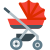 Baby Stroller icon