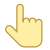 Scroll Down Gesture icon