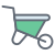 Wheelbarrow icon