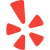 Yelp is a business directory service and crowd-sourced review forum icon
